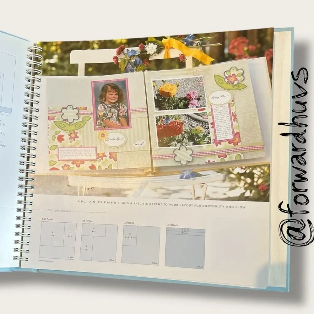 Cherish by Jeanette R. Lynton – 2005 Scrapbook Layout Guide – JRL Publications
